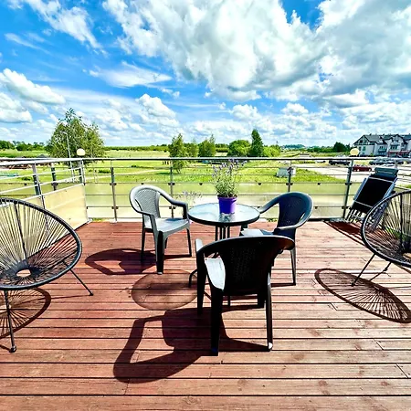 Sunset Kropla Baltyku 아파트 달로브코